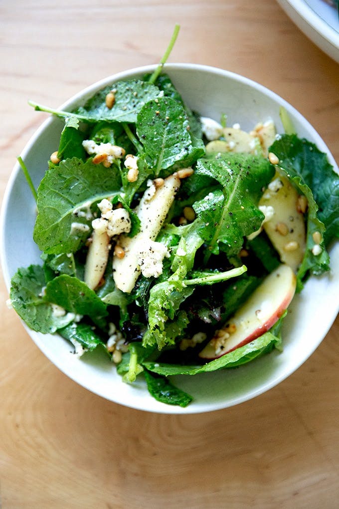 Salad with Cider Vinaigrette.