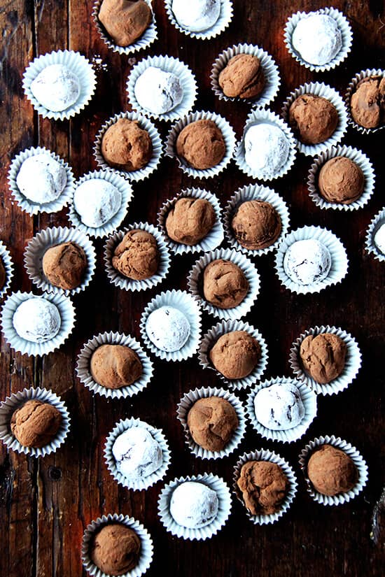 Grand Marnier Chocolate Truffles.