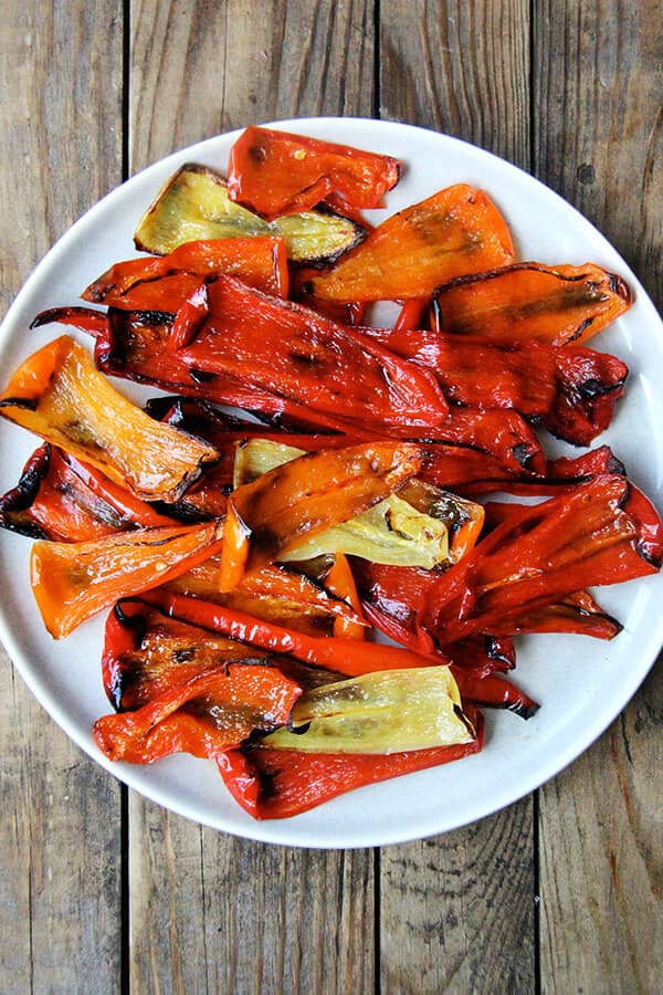 Magic peppers on a plate. 