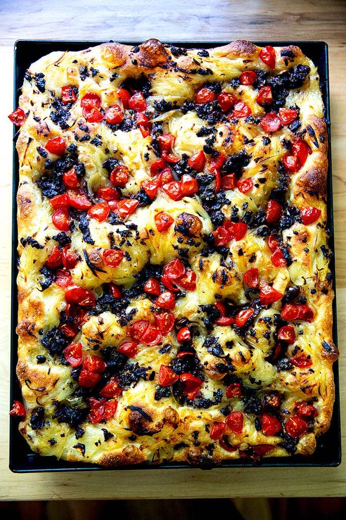 Pissaladiere. 