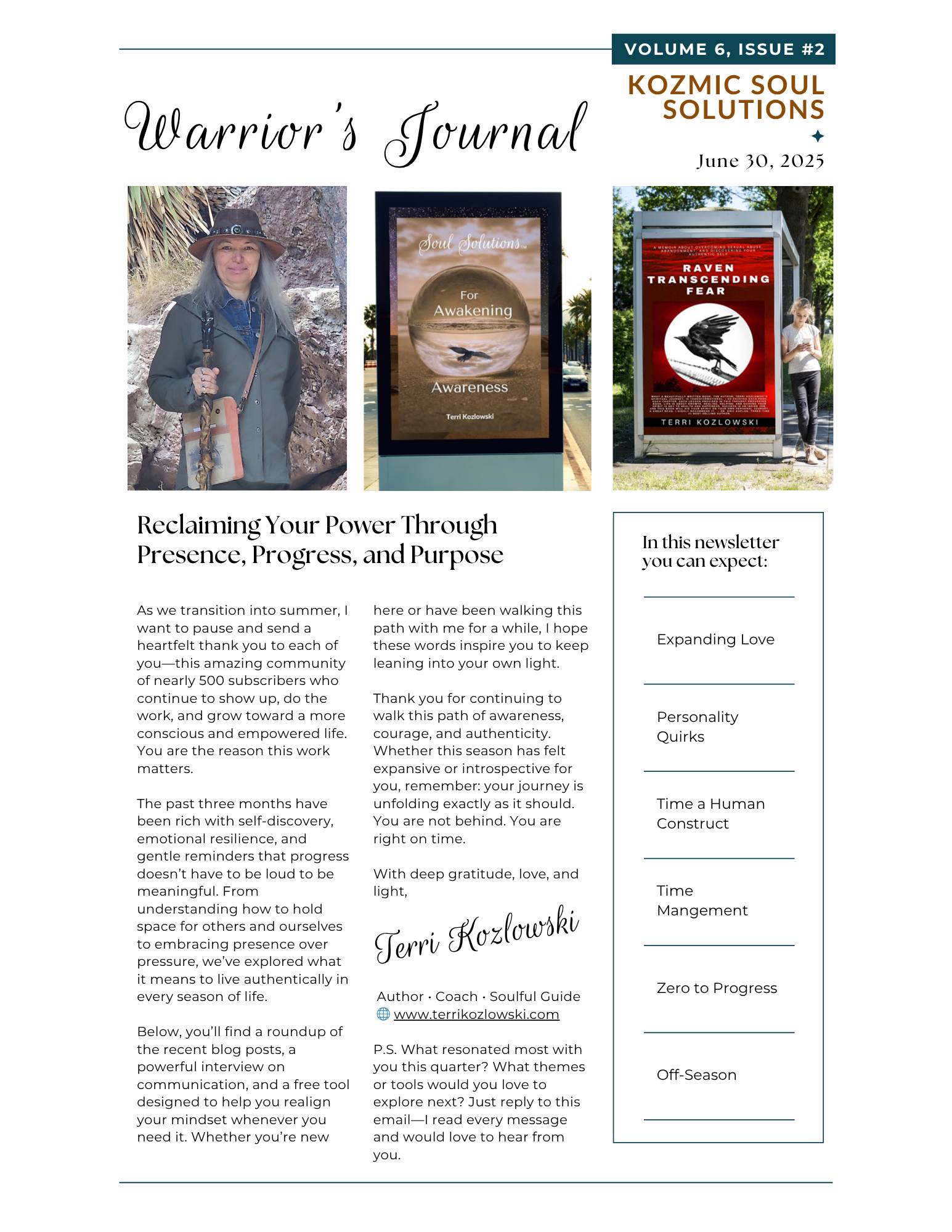 Soul Solutions Warrior's Journal 