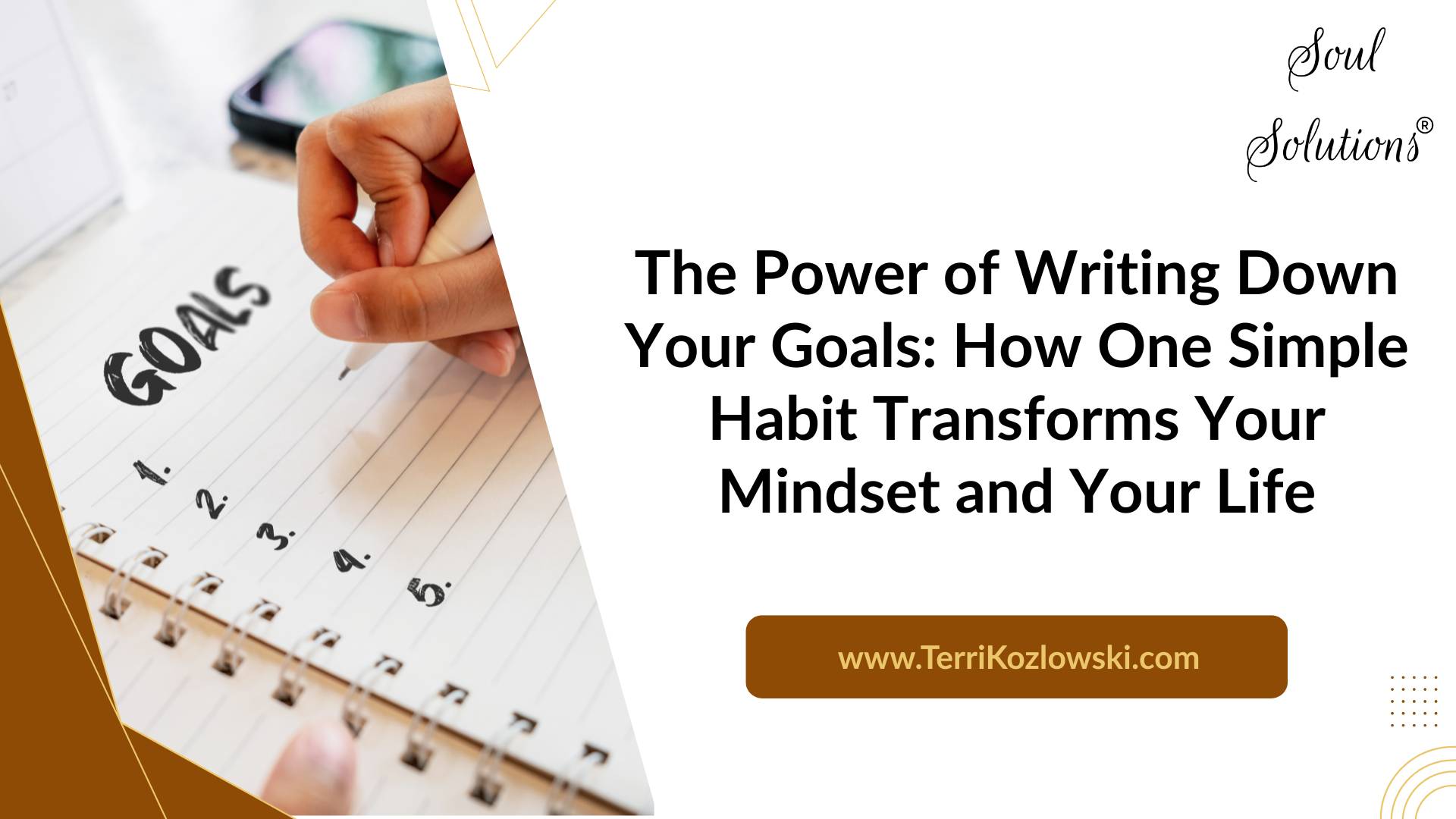 Discover how writing down your goals rewires your mindset, builds daily habits, and helps you create lasting personal growth and authentic success.