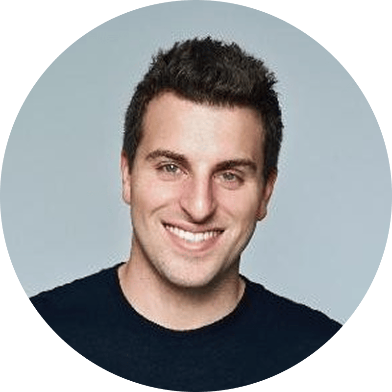Brian Chesky describing how Airbnb’s defining crisis pushed him to act on principles, stay optimistic, and use pressure to fuel creative decisions.