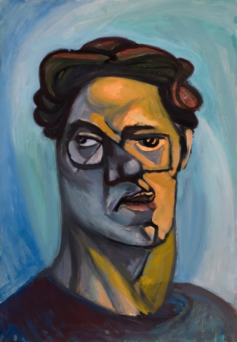Title: Autoportree Creator: Sooster, Ülo (autor) Date: 1957 Providing institution: Tartu Art Museum Aggregator: Estonian e-Repository and Conservation of Collections Providing Country: Estonia CC0 Autoportree by Sooster, Ülo (autor) - 1957 - Tartu Art Mus