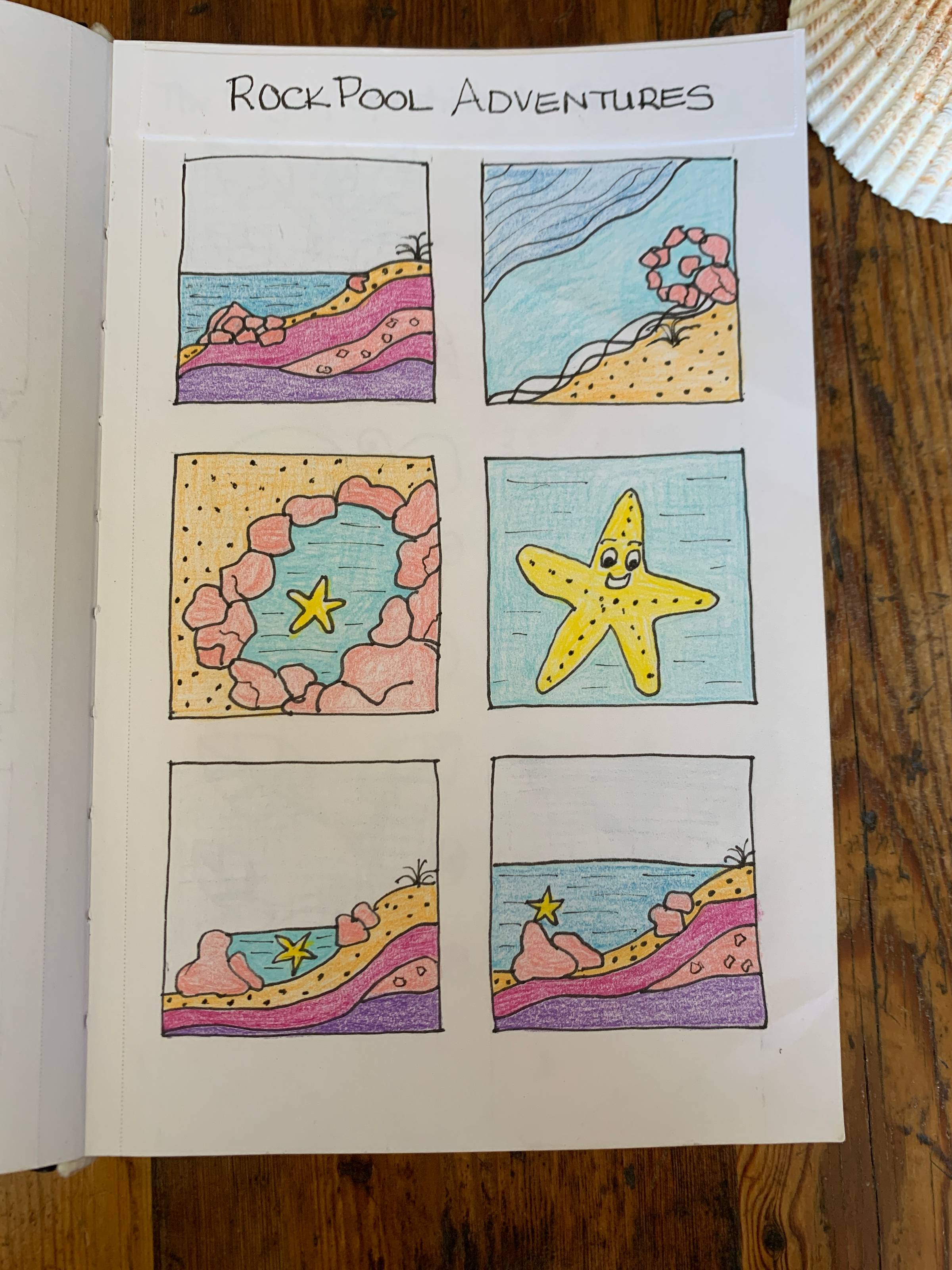 Sketchbook to published book