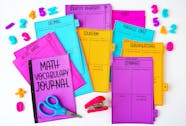 Get Your FREE Math Vocabulary Booklet
