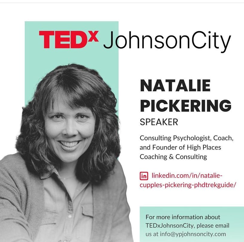 TedX Johnson City | Dr. Natalie Pickering