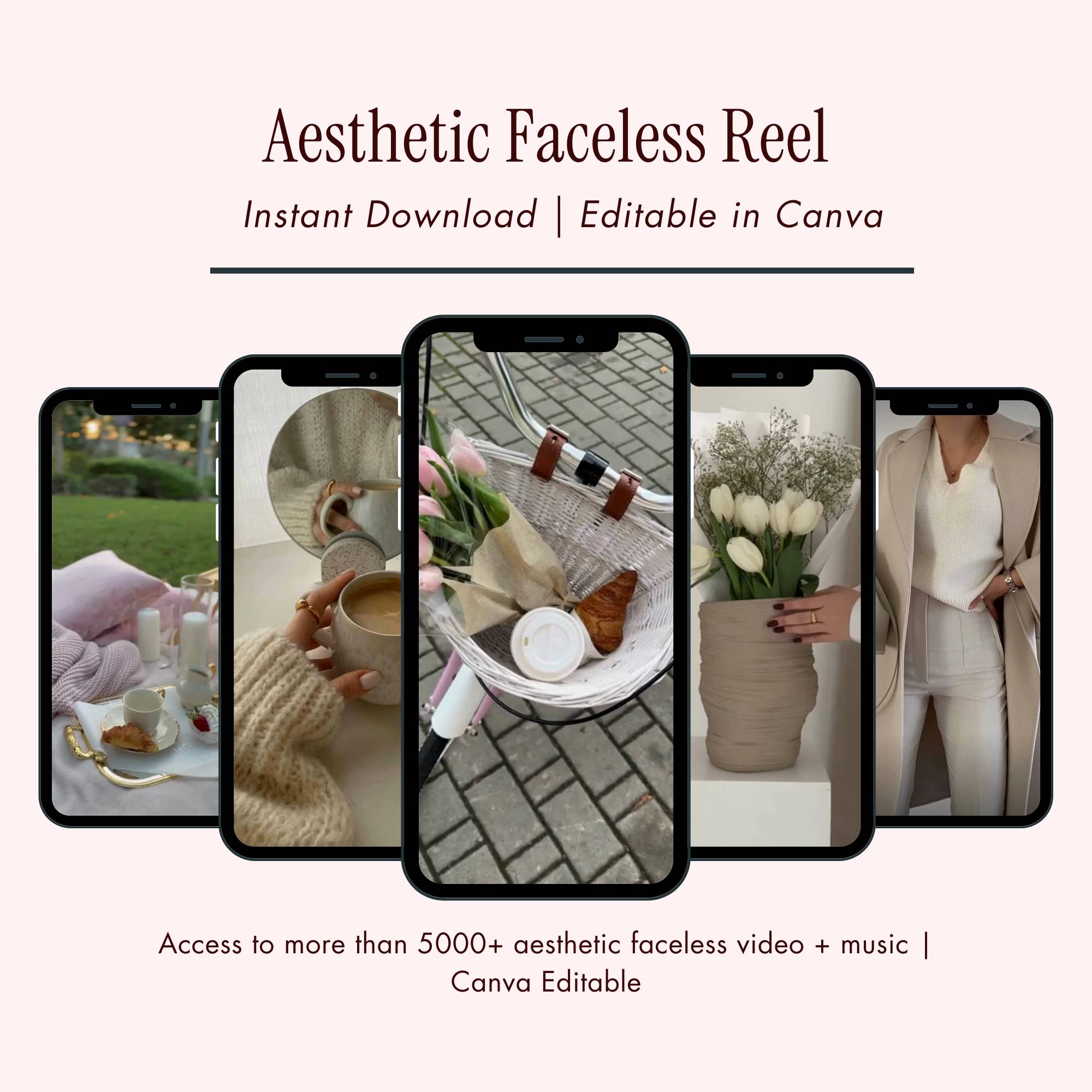 5000+ Aesthetic Faceless Video Bundle