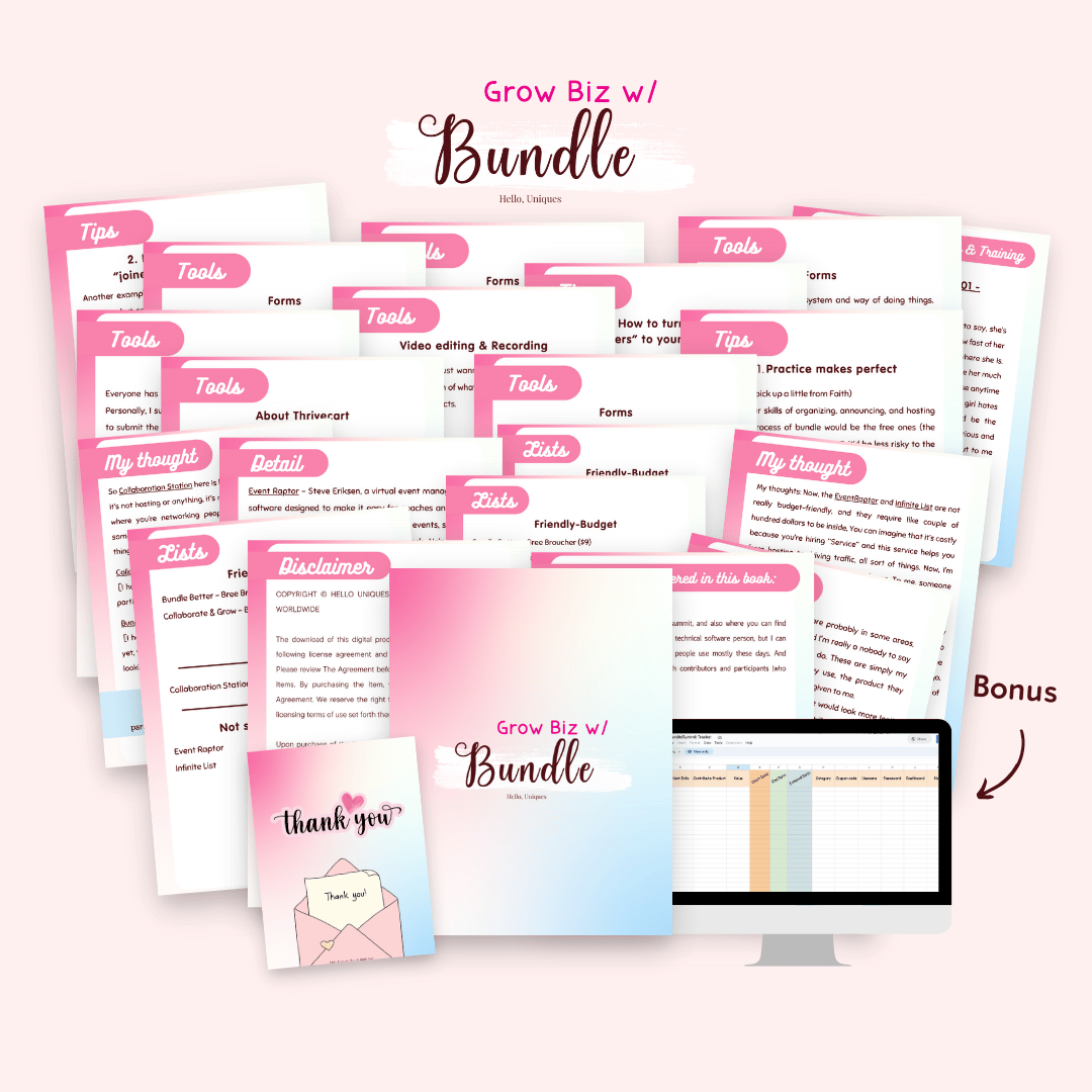 Grow Biz w/ Bundle 