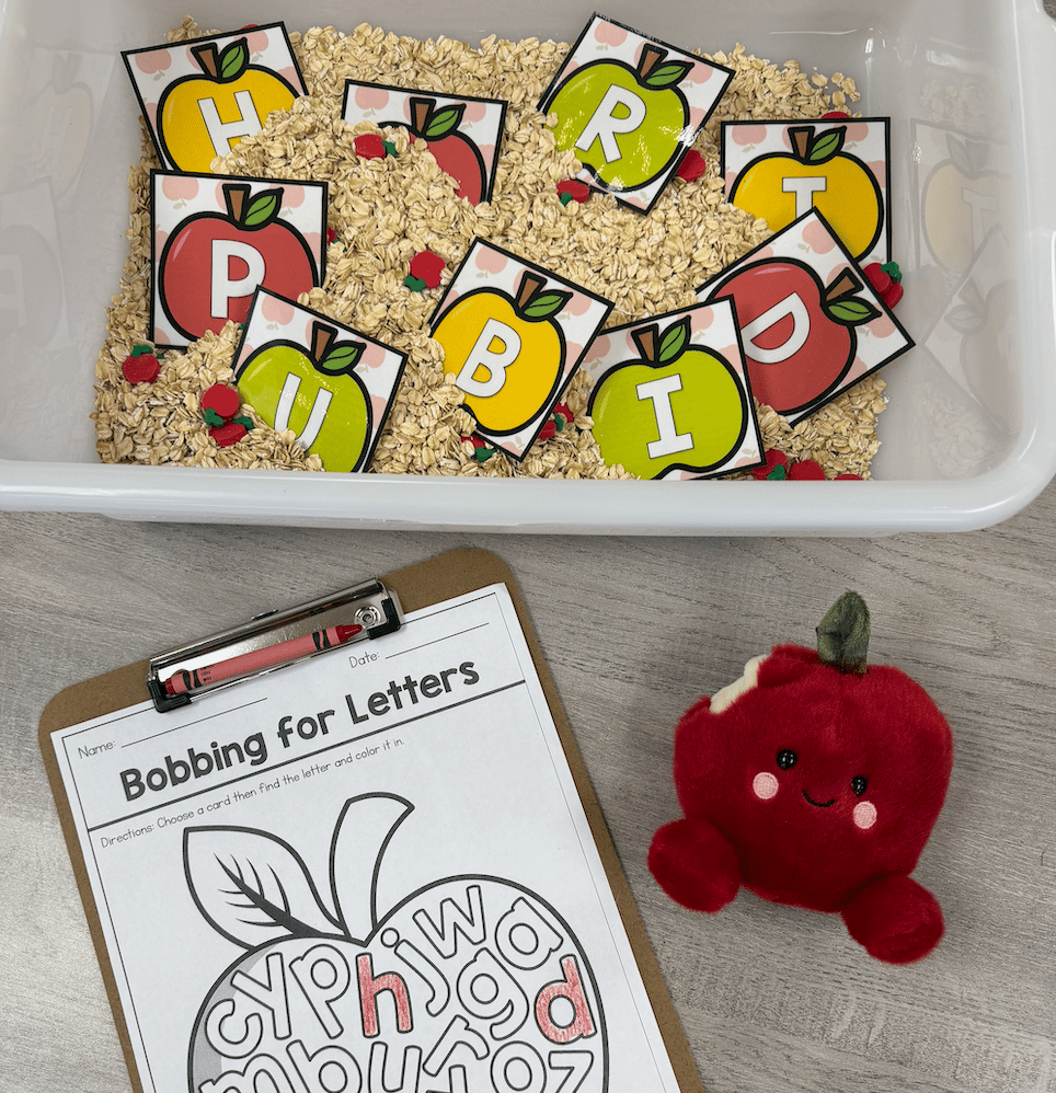 ? It’s Apple Week in Kindergarten!
