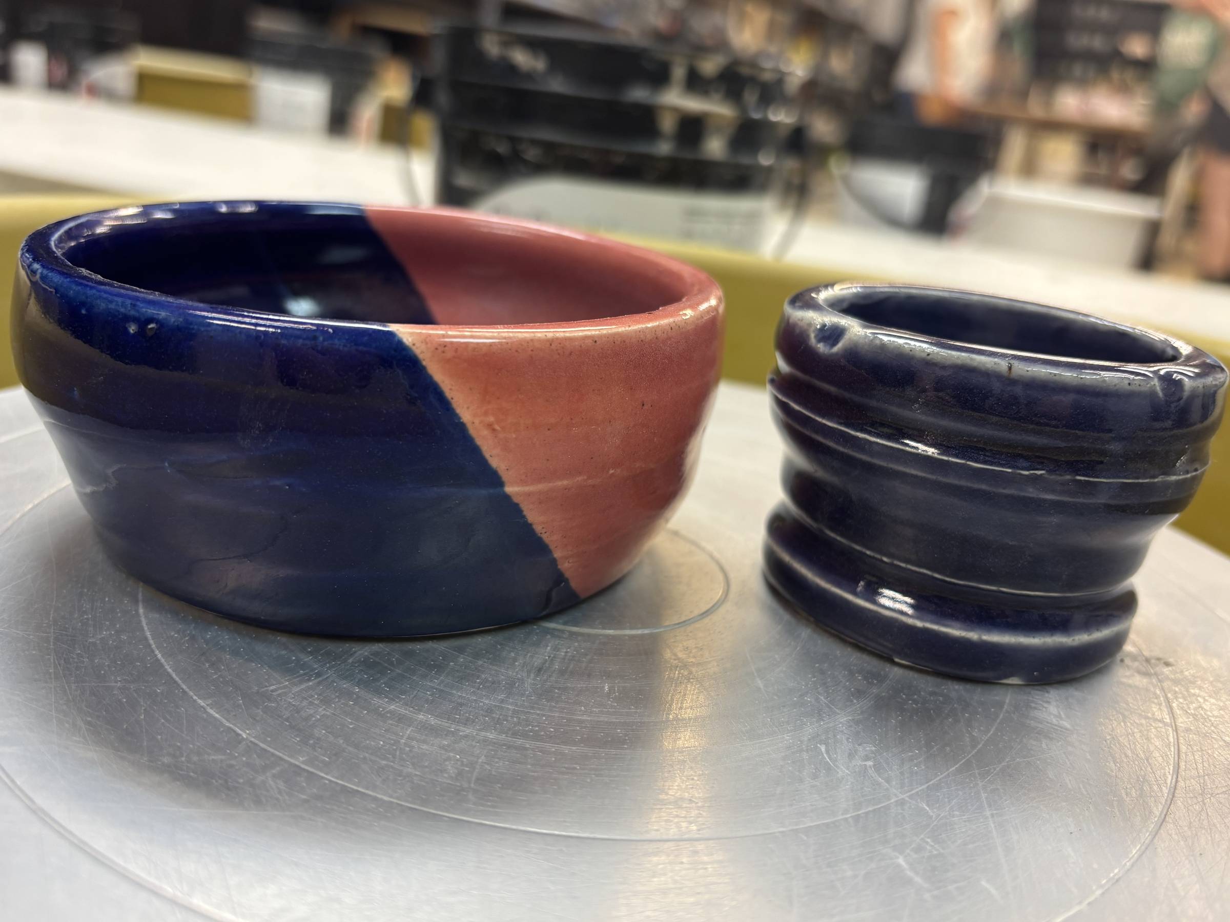 two small bowls