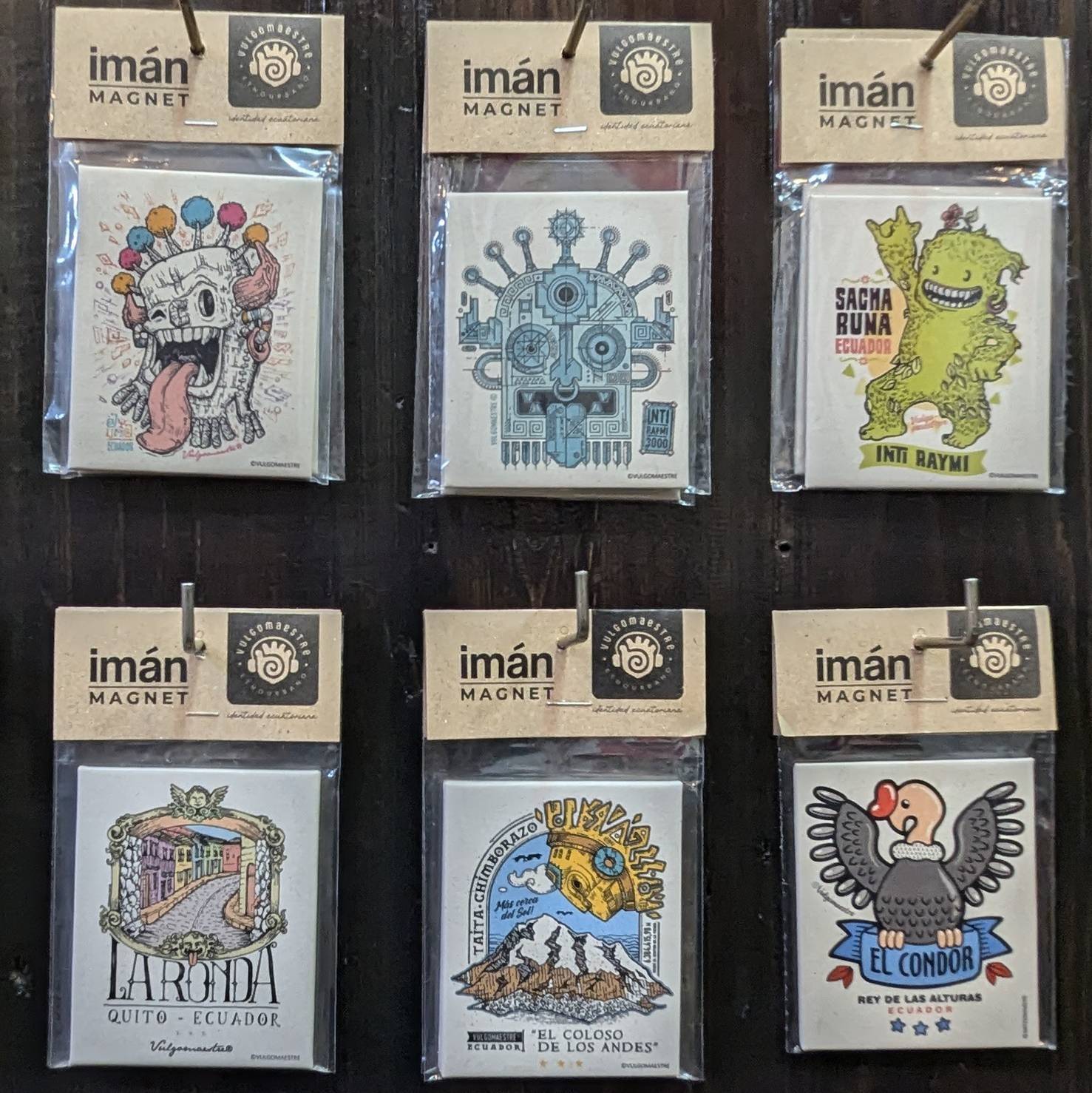 Six stickers for sale at Vulgomaestre