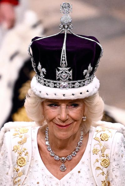 Queen consort Camilla look at that smirk