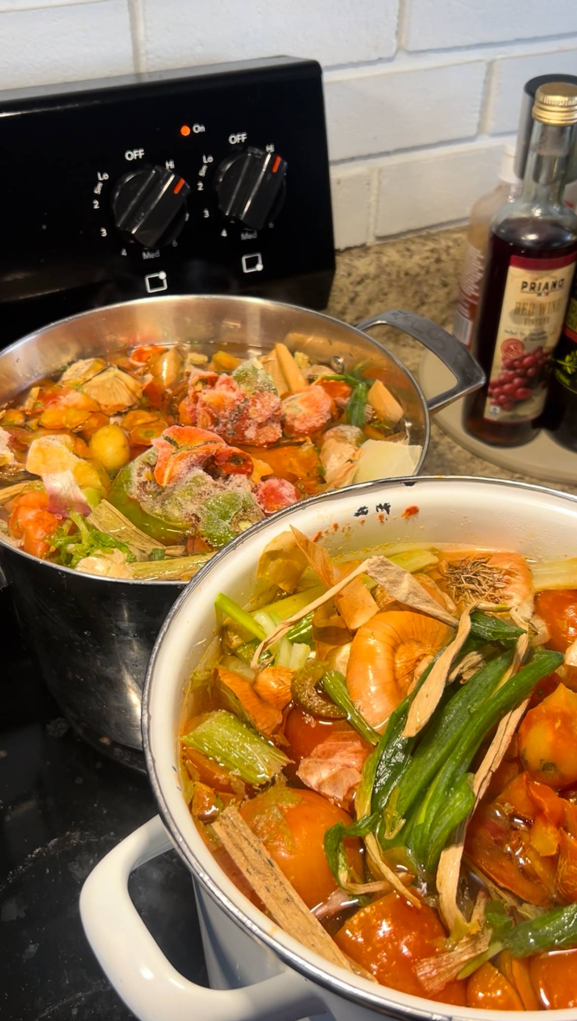 Veggie Broth brewing!