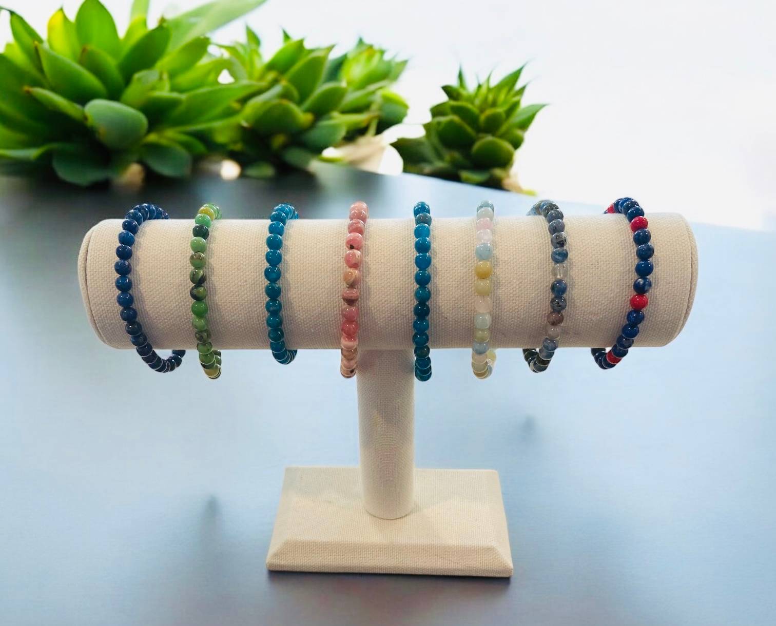 Gemstone Line Bracelets