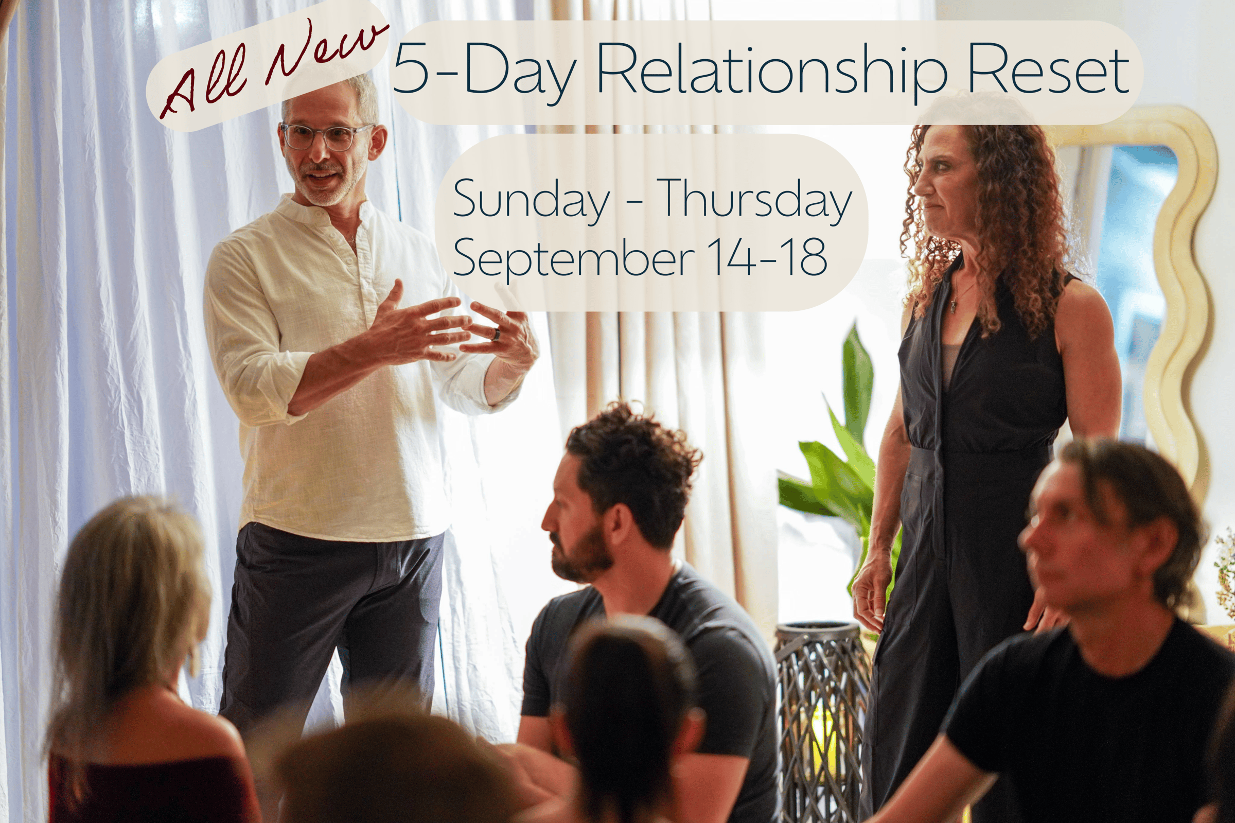 Ted & Leslie teaching healthy relating