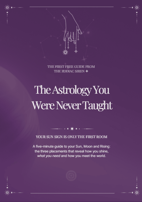 The Astrology You Were Never Taught | The Zodiac Siren