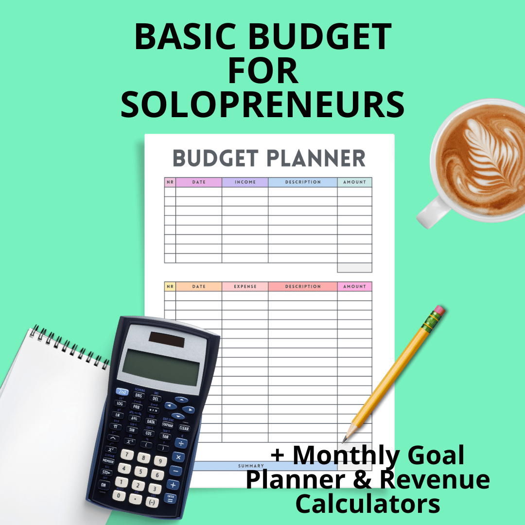 Basic Budget for Solopreneurs 