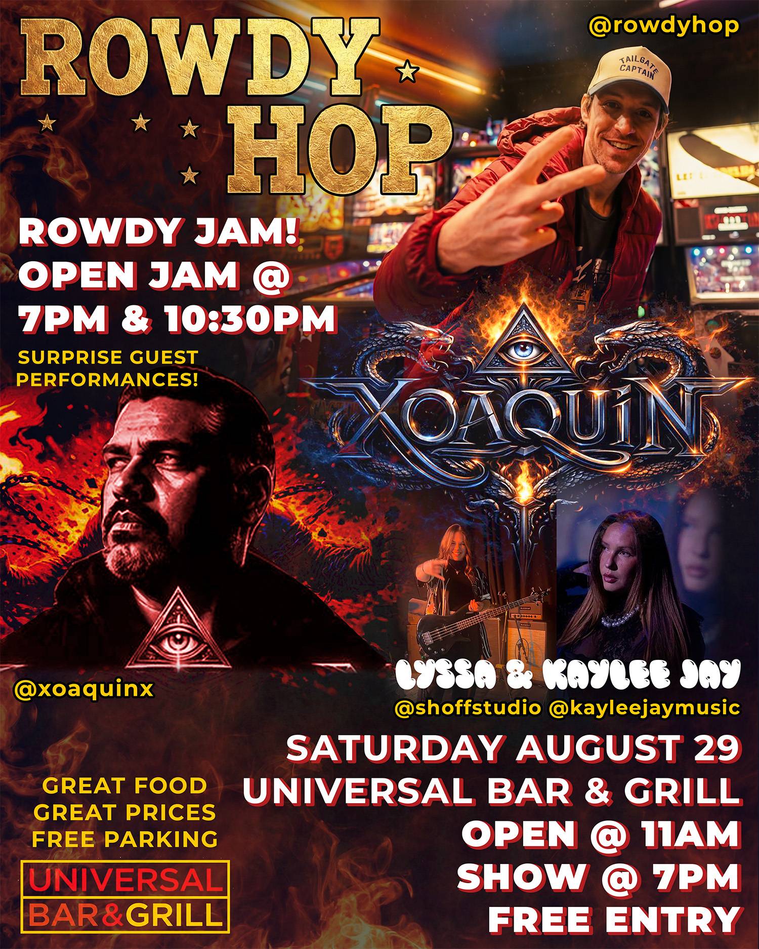 ROWDY HOP AT UNIVERSAL BAR & GRILL