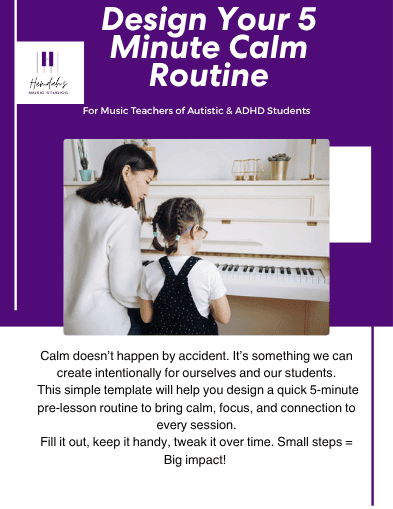 Design Your 5 Minute Calm Routine 