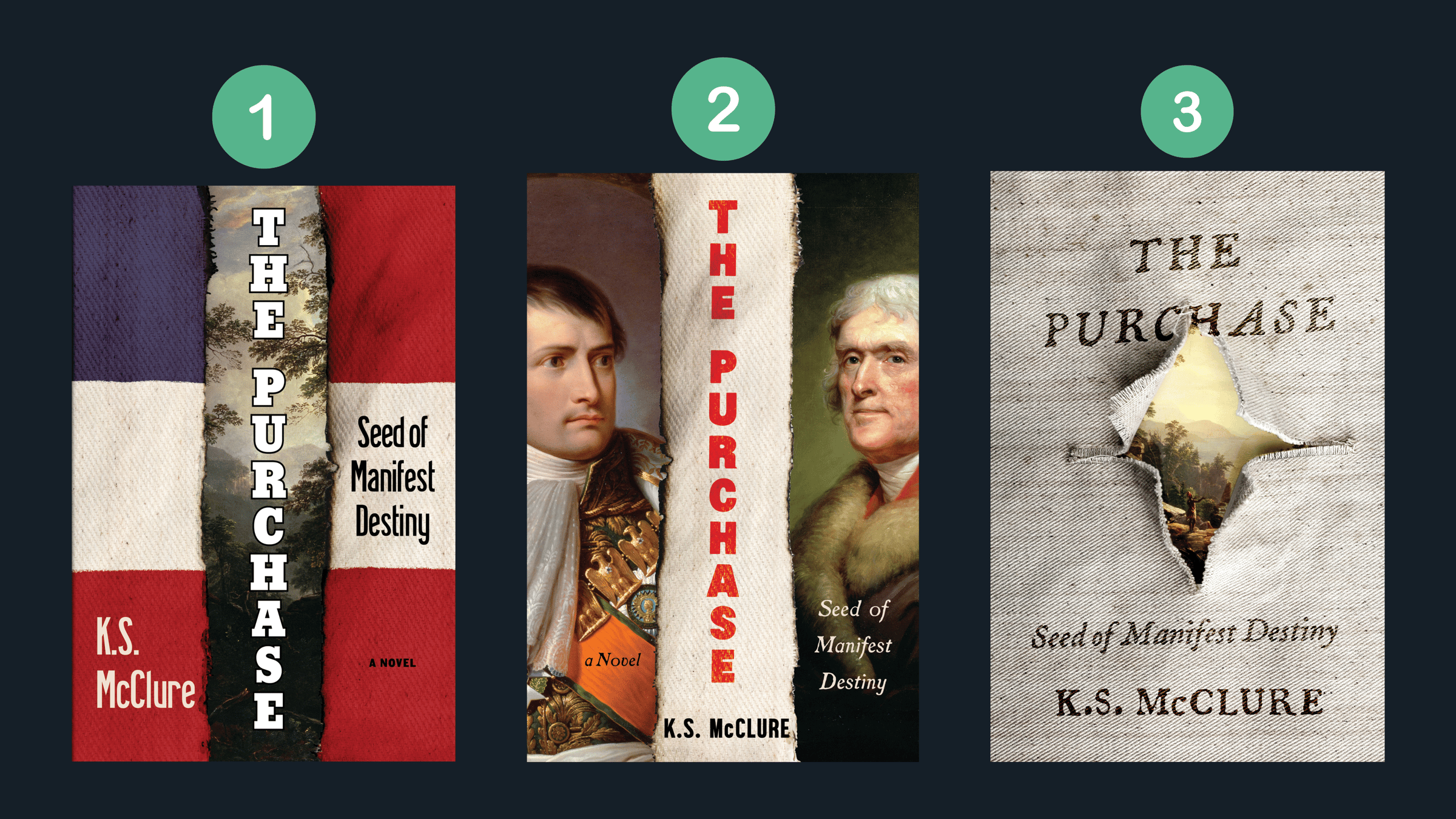 Choose your favorite cover design!