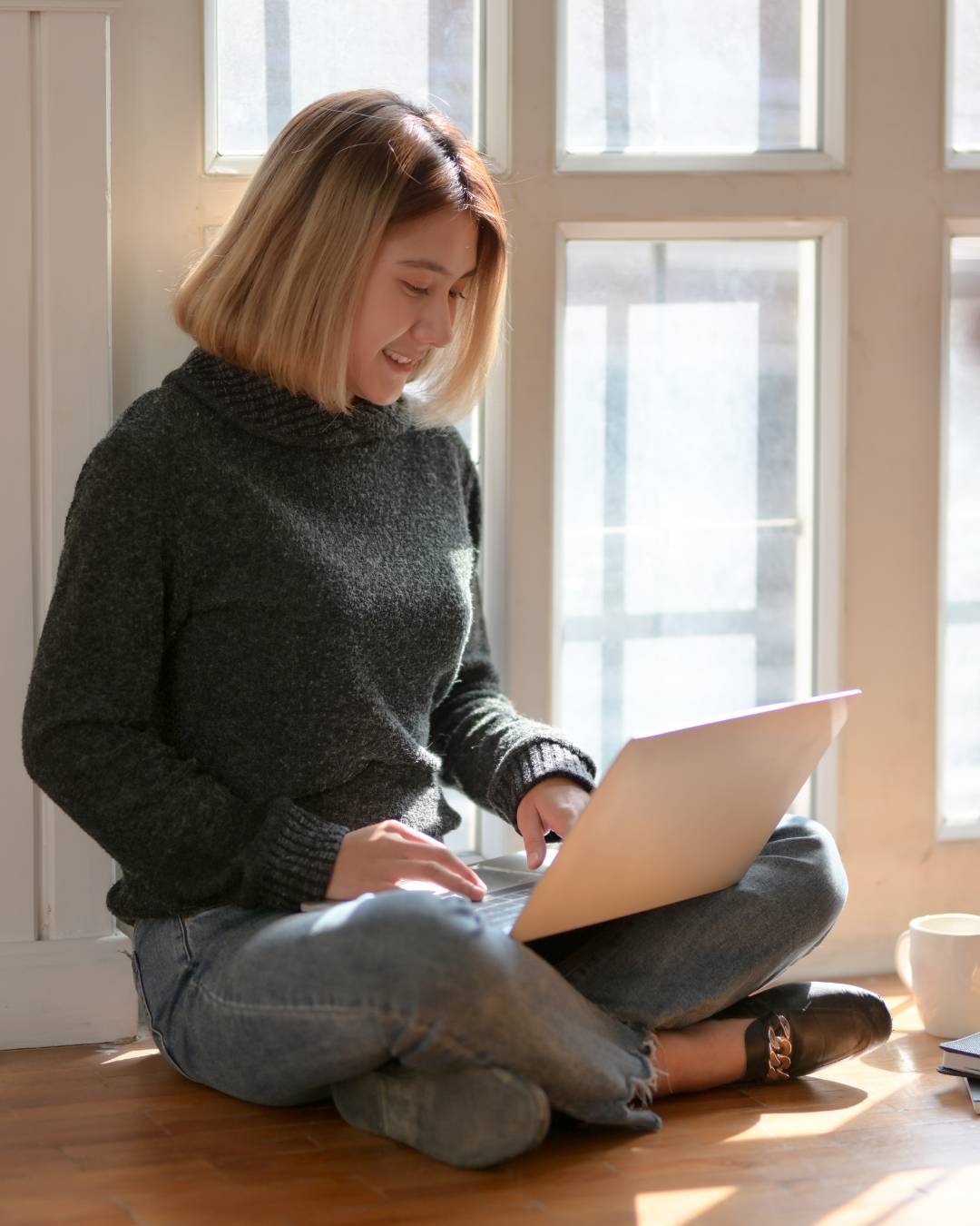 woman writing