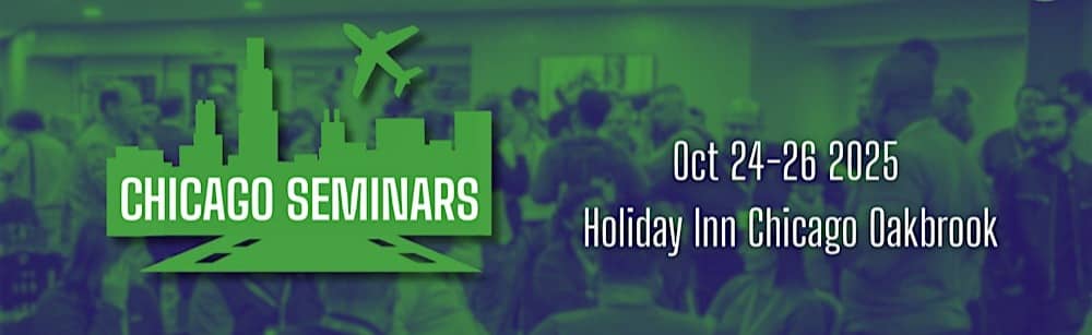 15th Chicago Seminars at Holiday Inn Heritage Edition 2025 Tickets, Fri,  Oct 24, 2025 at 8:00 AM | Eventbrite