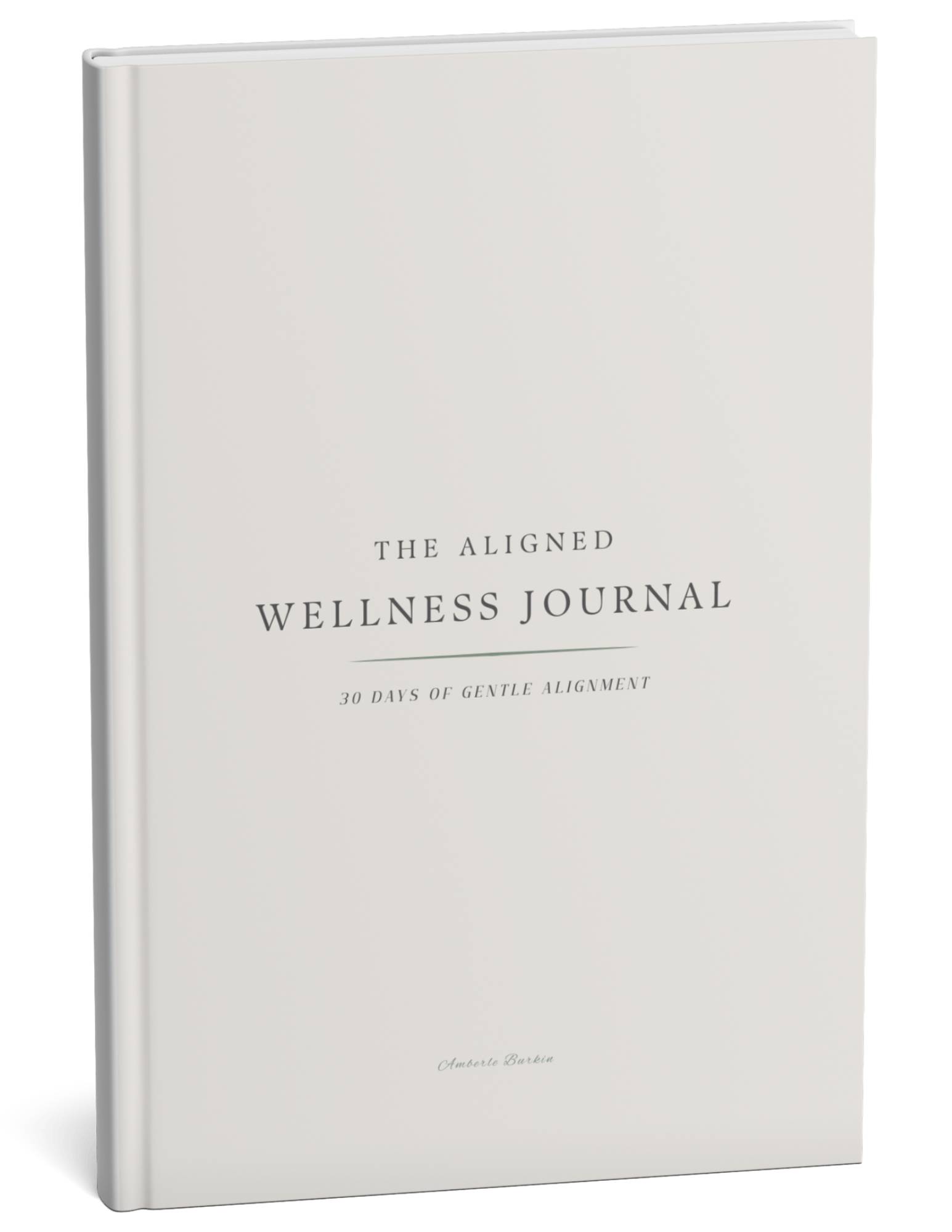 The Aligned Wellness Journal