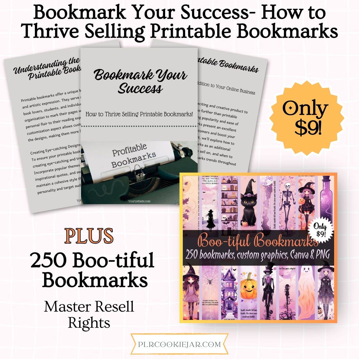 Have fun making and selling bookmarks! GoodLife PLR