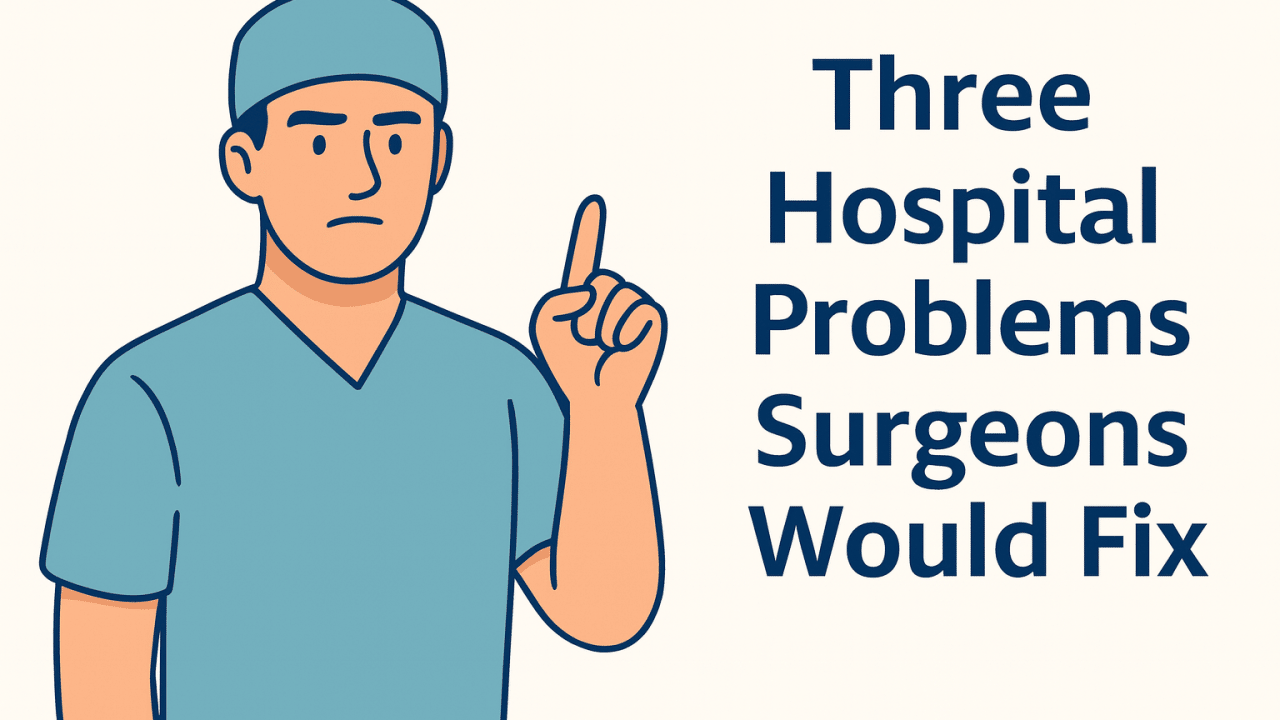 The surgical mindset reveals what’s really slowing hospitals down.
