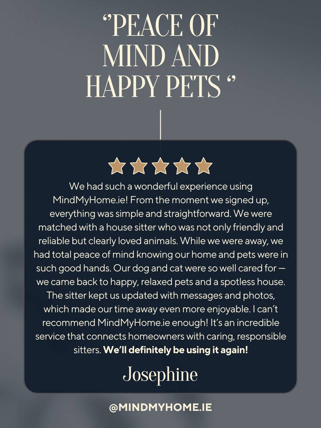 Testimonials from happy members