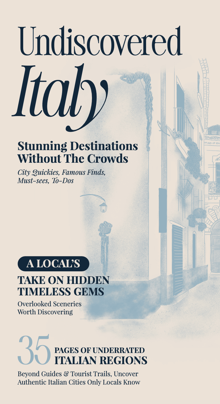 Undiscovered: Italy, A Travel Ebook for Authentic Travelers