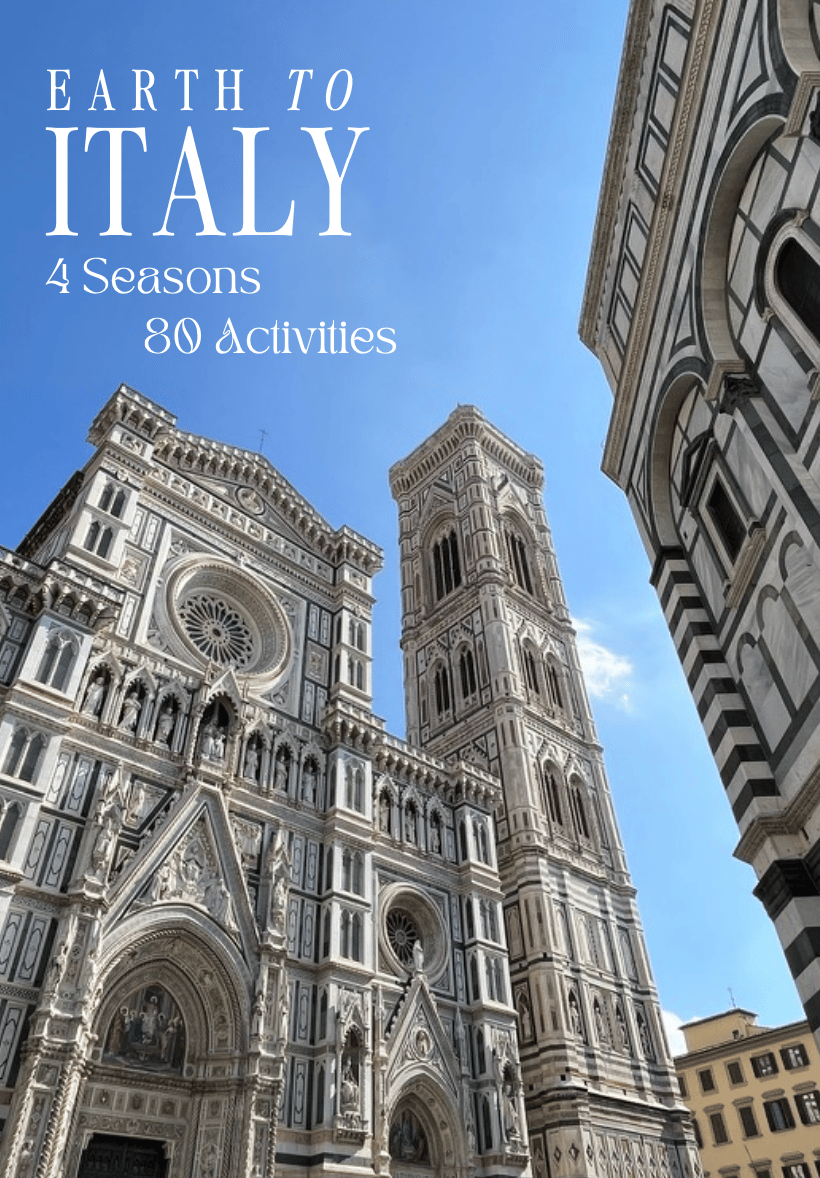 4 Seasons of Italy: 80 Amazing Ideas for Exploring Italy Yearround
