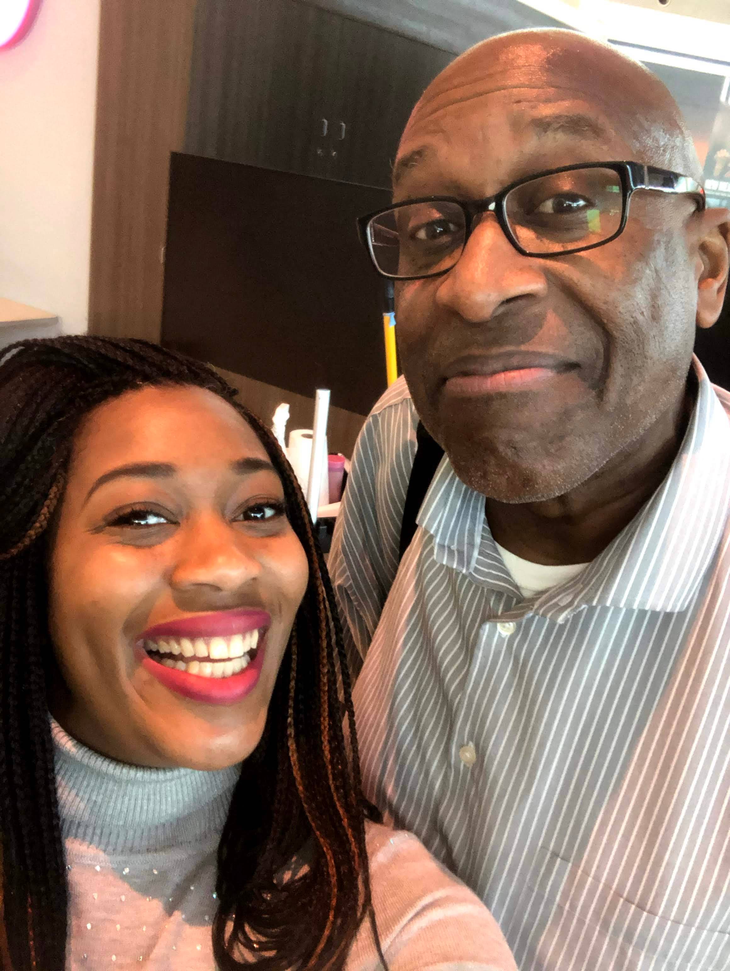 Me and my dad in 2019