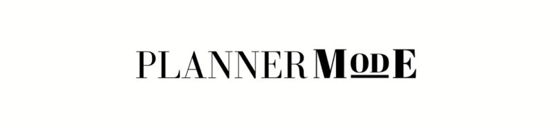 Planner Mode written logo