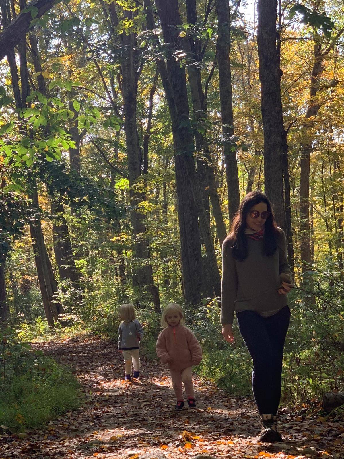 Marissa on a hike