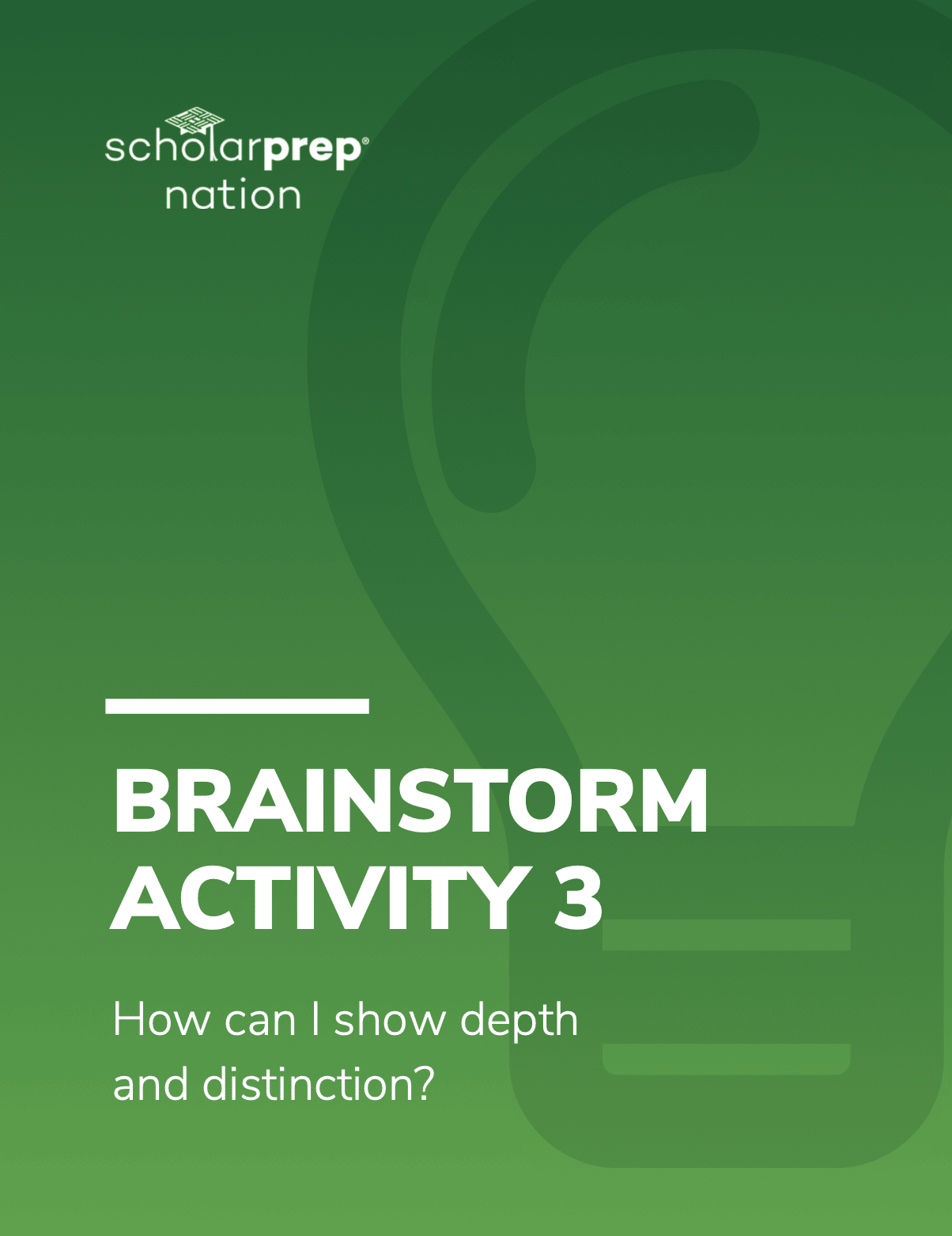 Brainstorm Activity 3