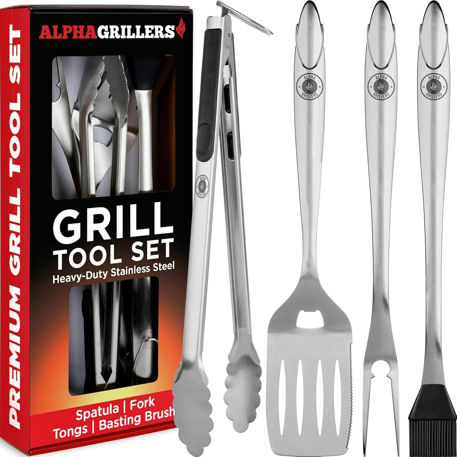 Set of grilling tools