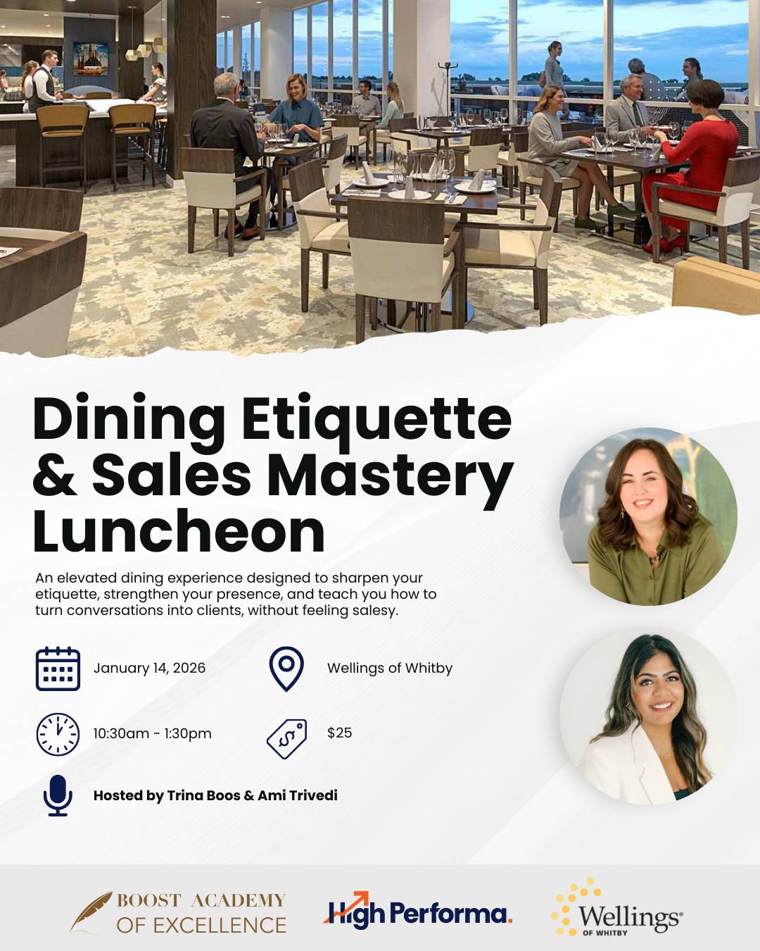 Dining Etiquette & Sales Mastery Luncheon