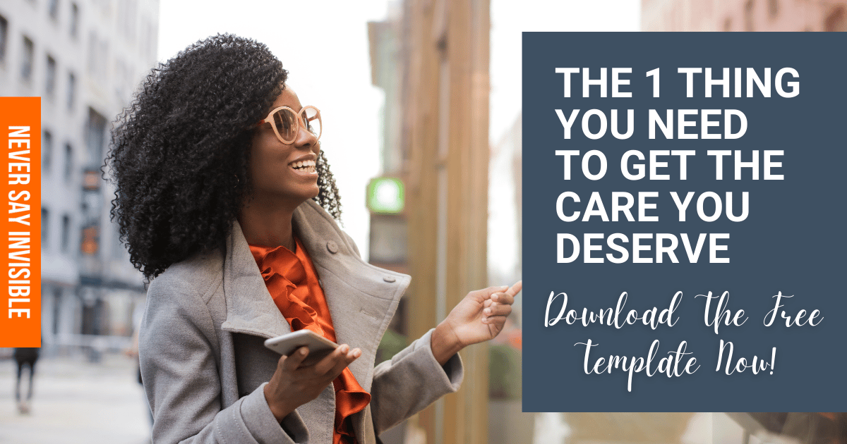 The 1 Thing You Need To Get The Care You Deserve
