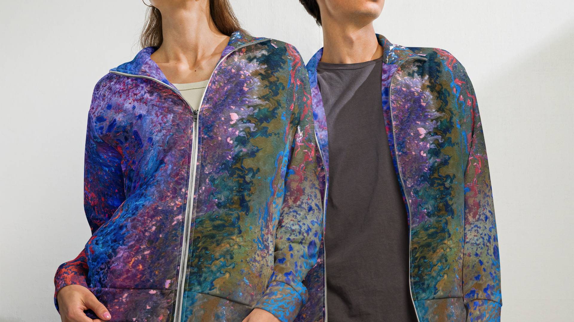 Multidimensional Unisex Jacket
