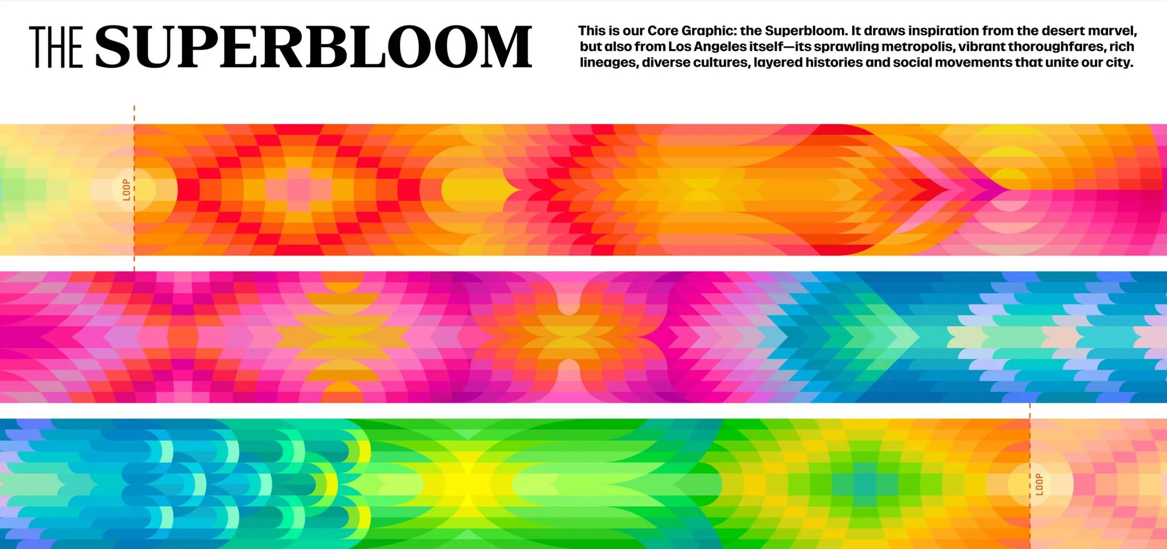 A first look at the vibrant branding for the 2028 L.A. Olympics - Fast  Company