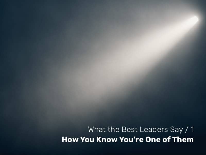 Issue 1: How You Know You’re One of Them