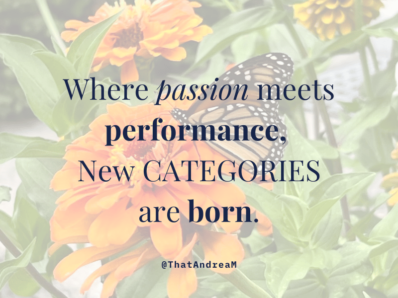 Where passion meets performance, new categories are born.