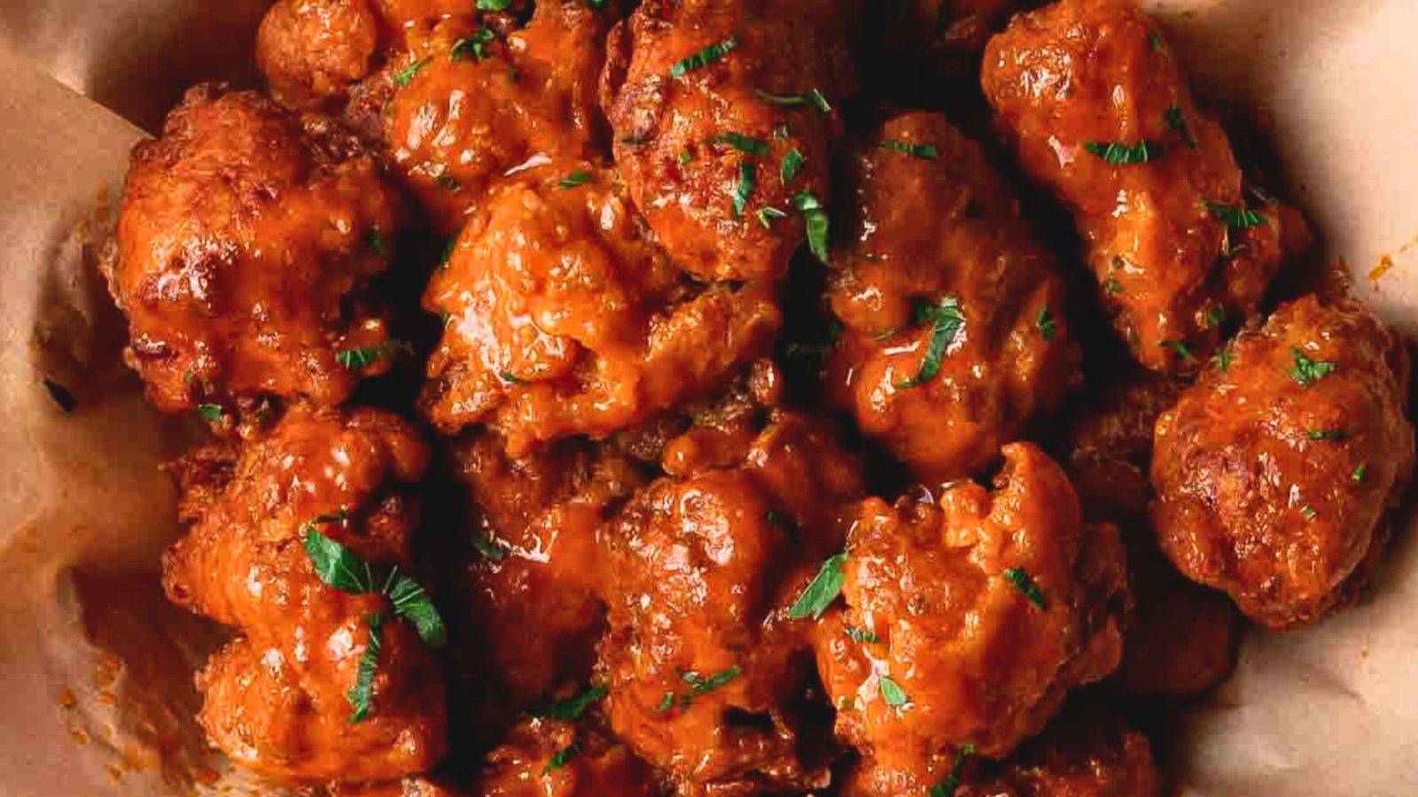 boneless bruffalo wings