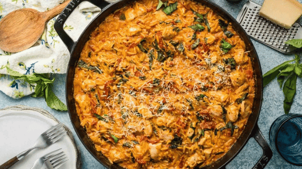 marry me chicken orzo