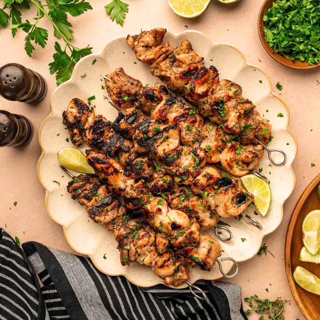 chicken skewers