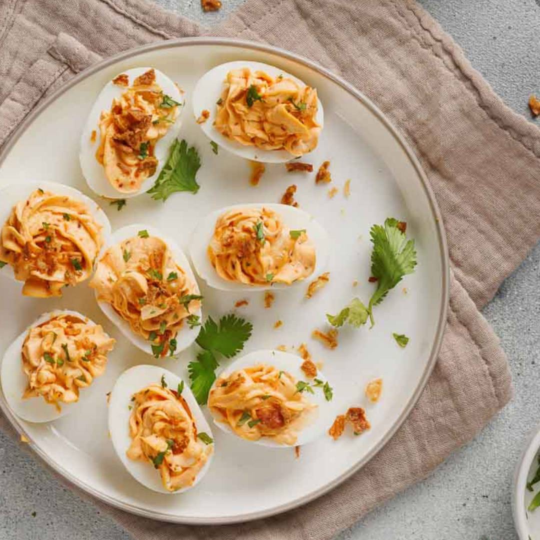 deviled eggs