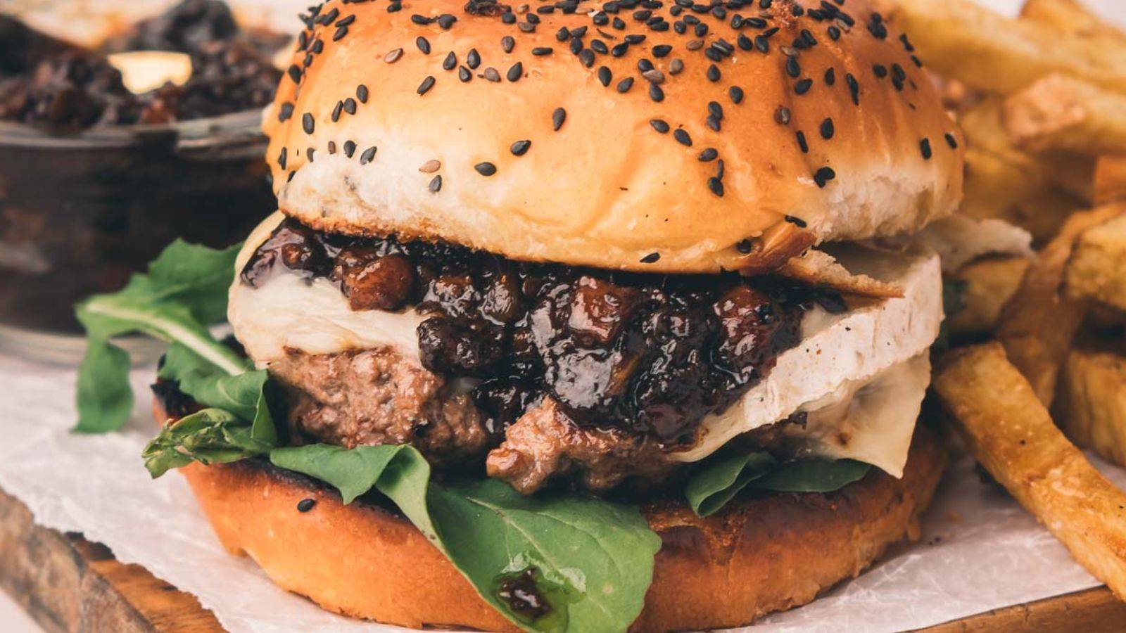 bacon jam burger 