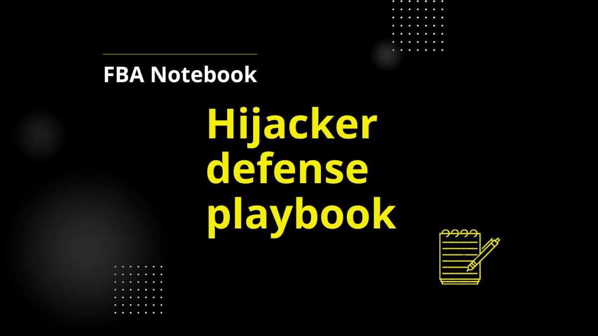How to deal with hijackers on your Amazon listing